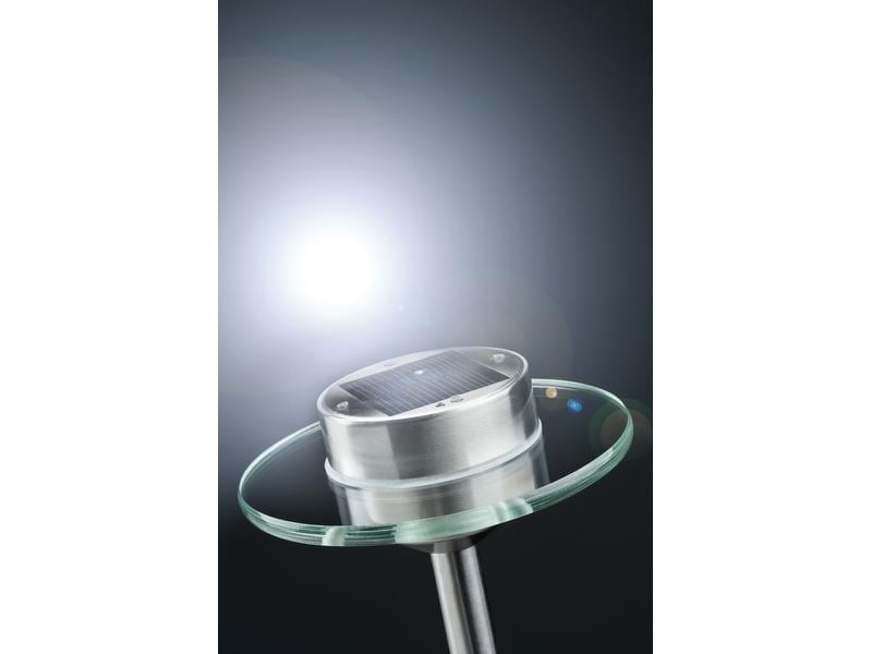 Paulmann Sockelleuchte LED Solarspiess Special Ufo, 3000K, LED Gartenstrahler