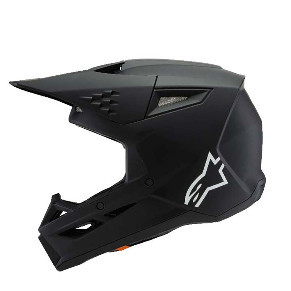 Alpinestars - Casque enfant Youth S-M3 Solid Noir Mat