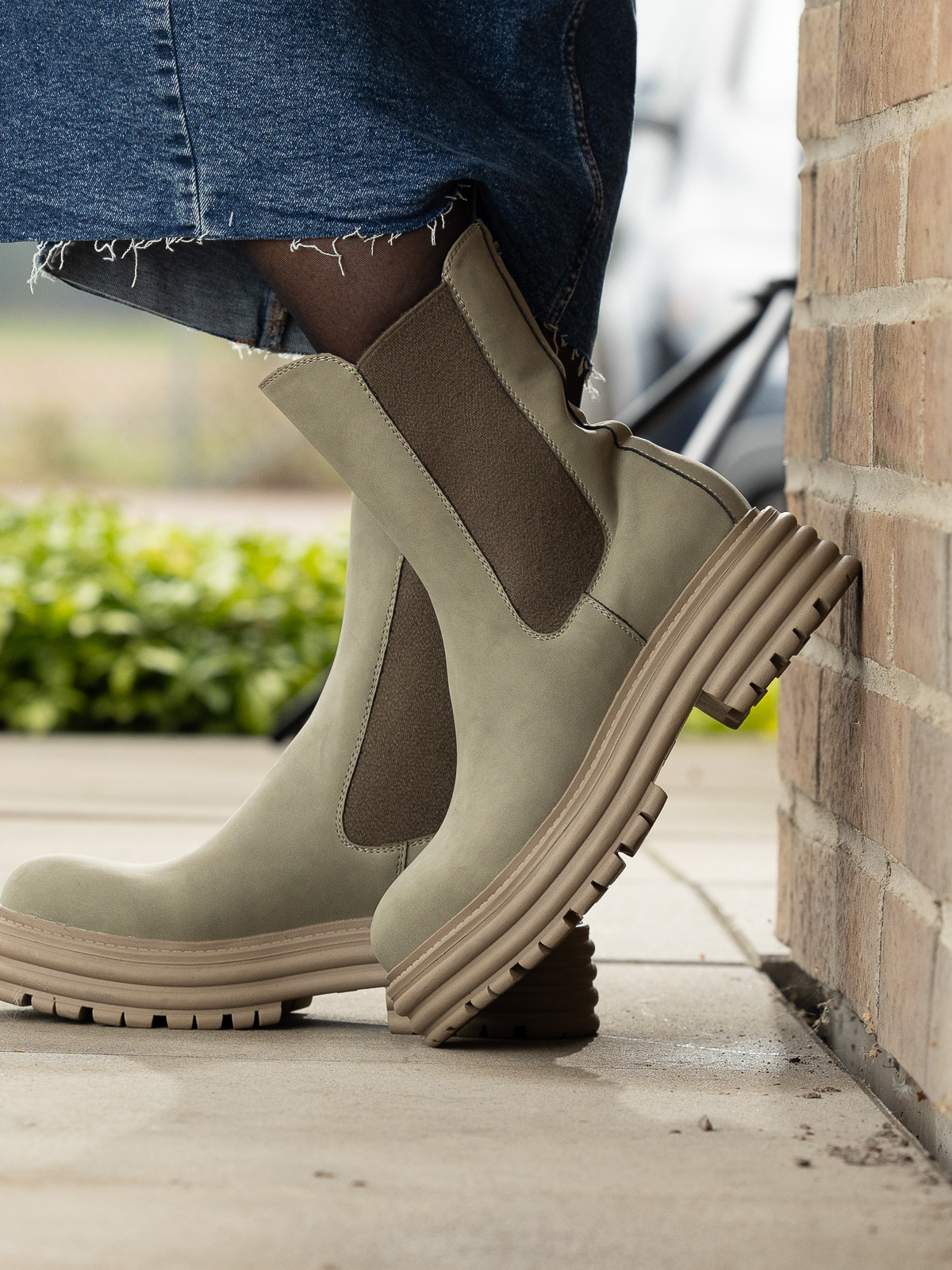 Taranto Light Taupe - Trapes Sko