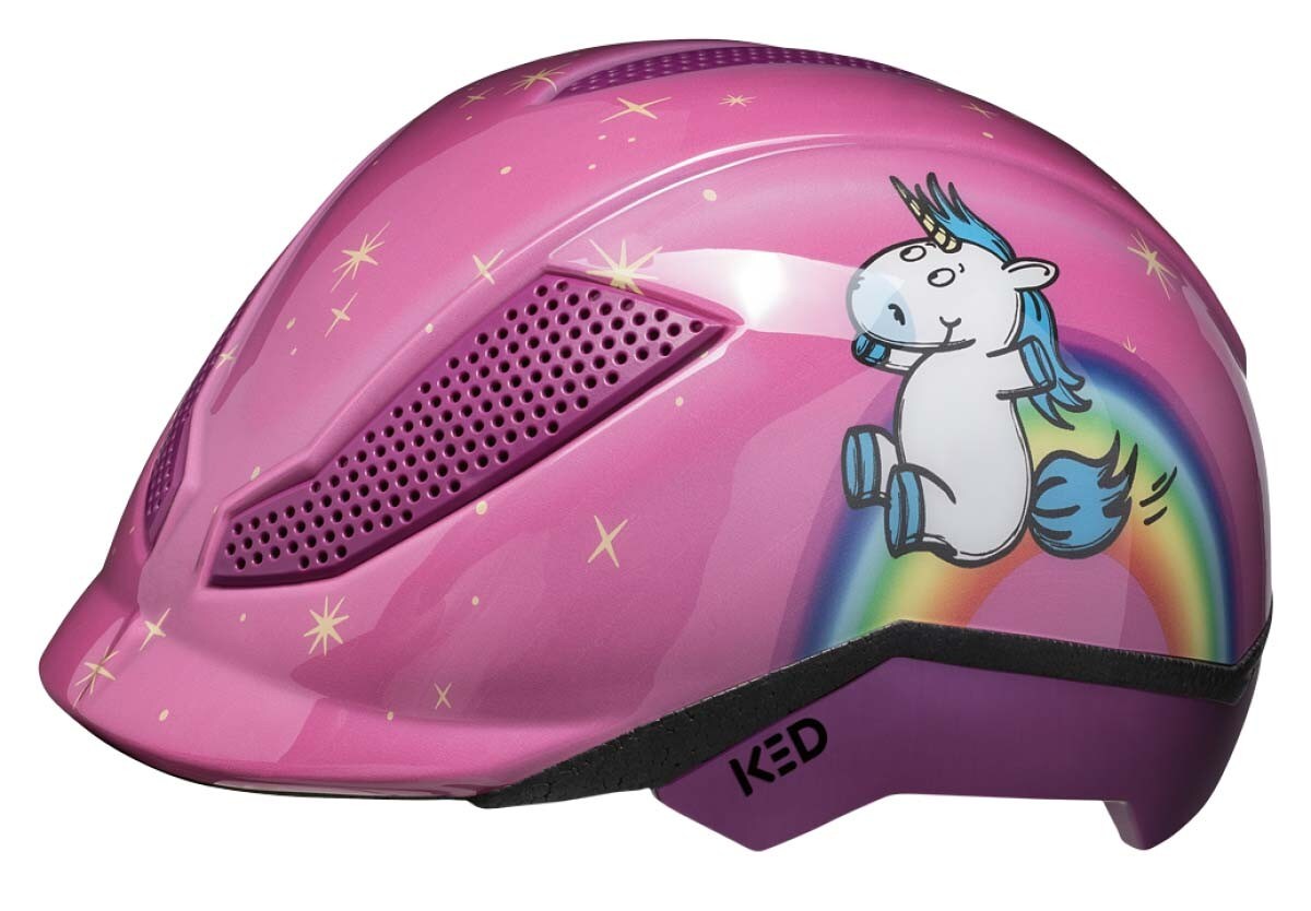 KED Kinder Fahrrad/ReithelmPINA C&R, UNICORN