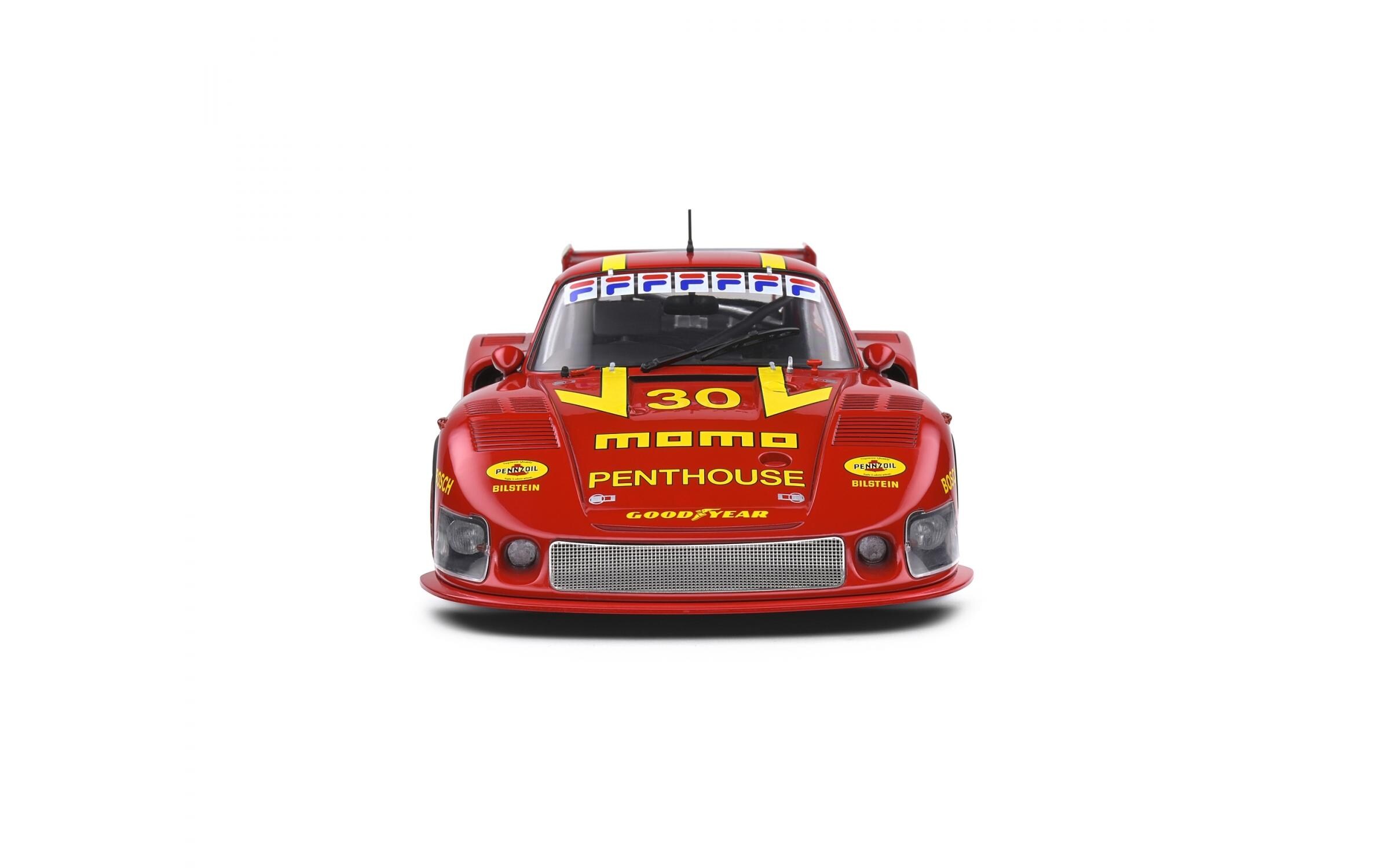 Rennwagen Porsche 935 MobyDick #70 1:18Porsche 935 Sammlermodell im Massstab 1:18