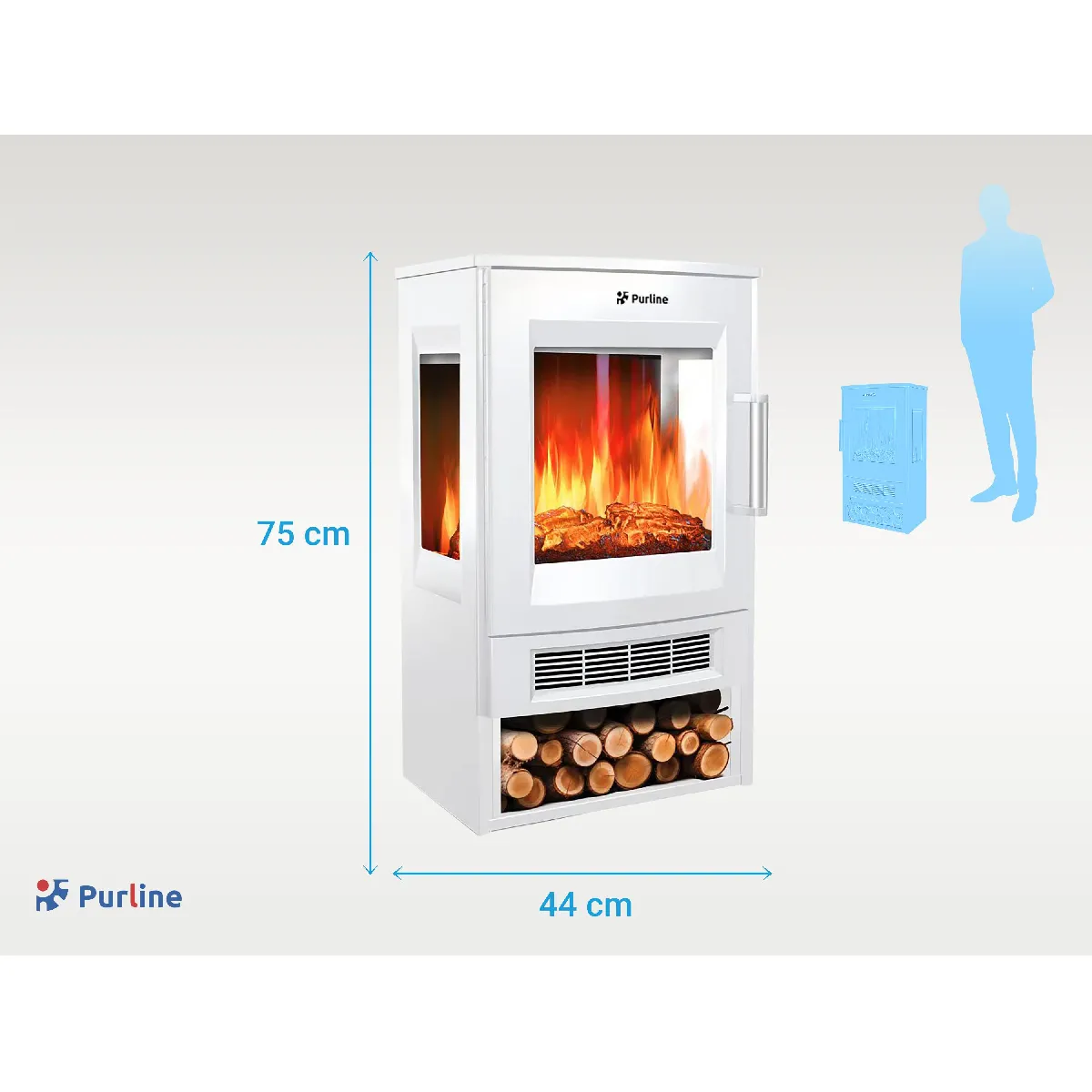 Purline Cuisinière Électrique CHE-720 B