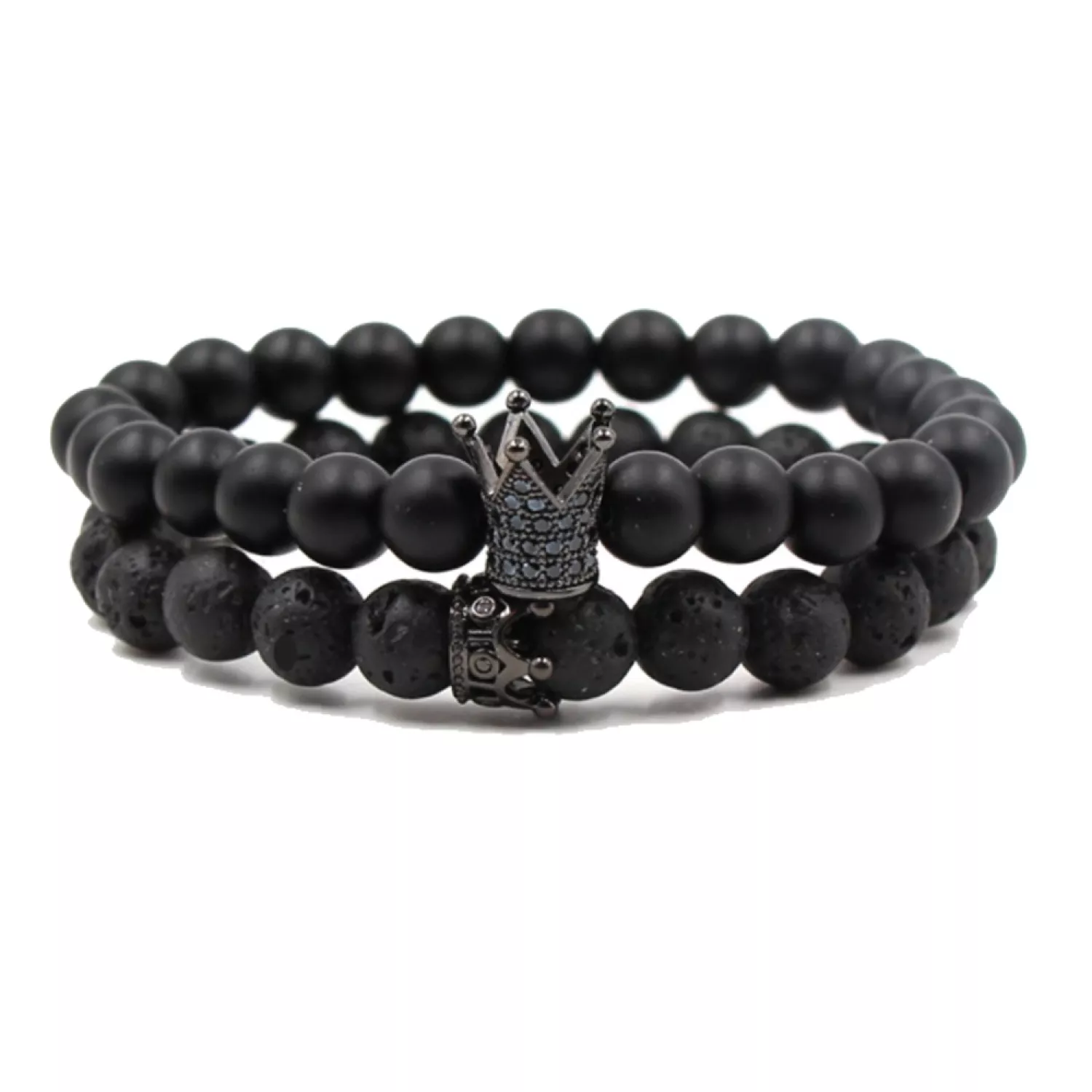 Auxere Double Crown Armbånd Sten KXD0144