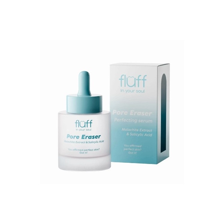 Fluff In Your Soul Pore Eraser glättendes Serum mit Salicylsäure und Malachitextrakt 30 ml