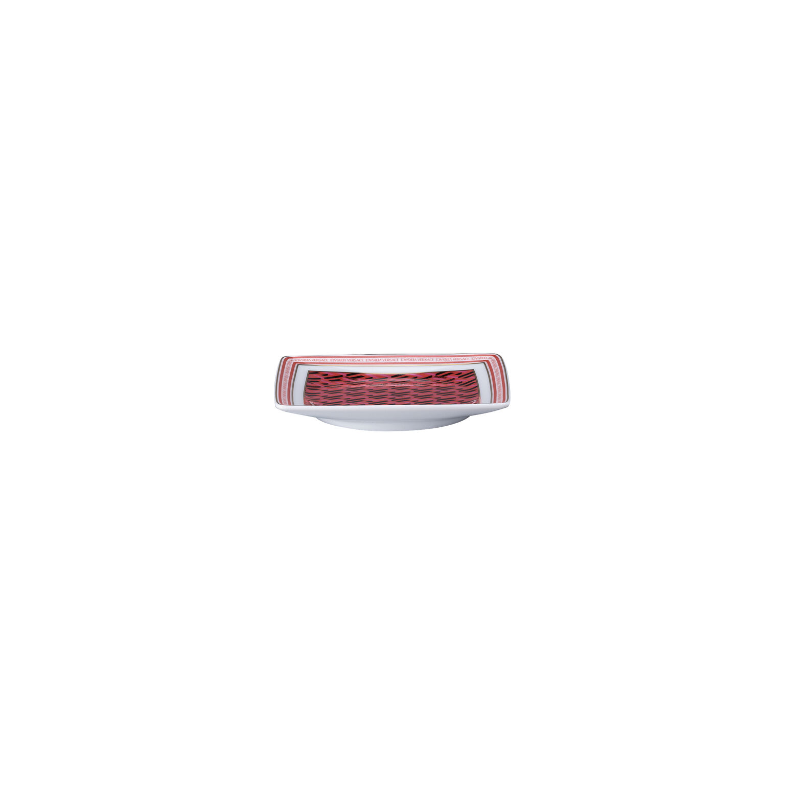 La Greca Signature Red Schälchen 12 cm quadr. flach