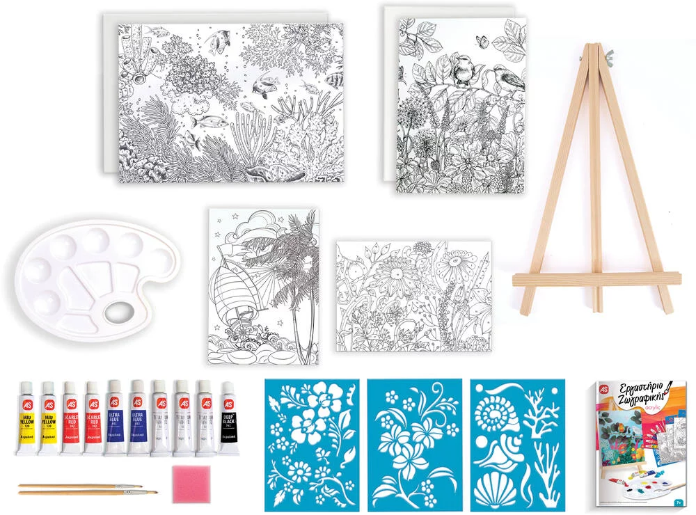 COFFRET PEINTURE ACRYLIQUE