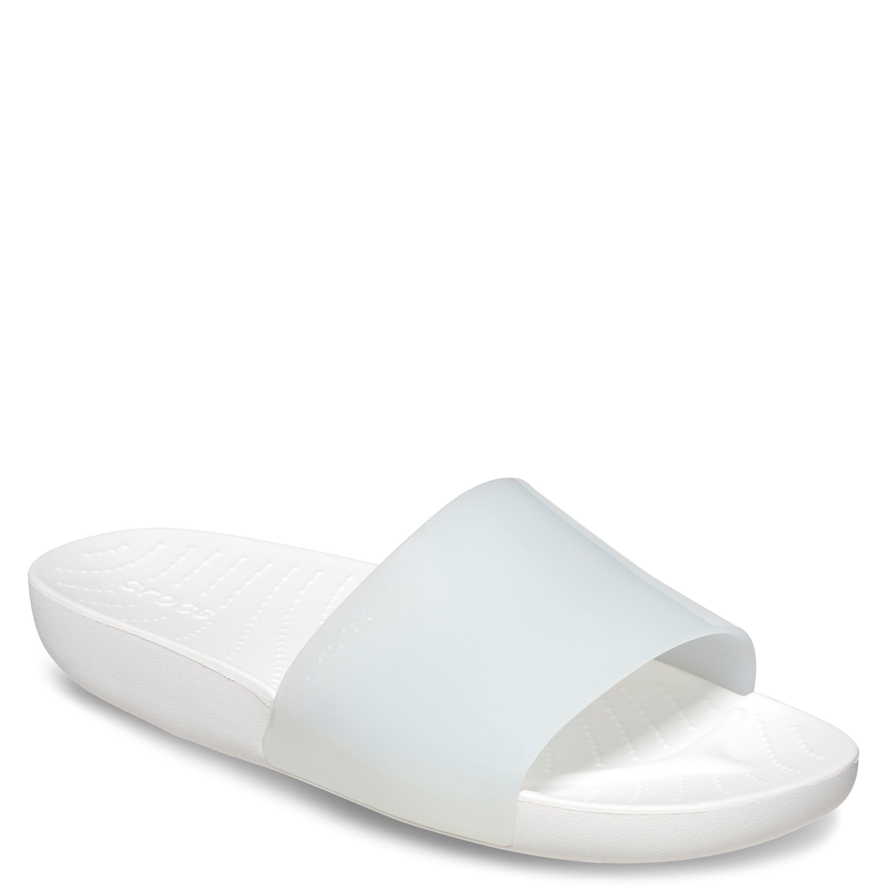 Crocs Glossy Sliders Womens