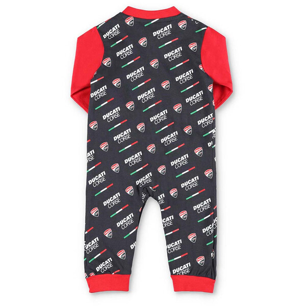 ducati racing - Pyjama bébé Corse Gris / Rouge