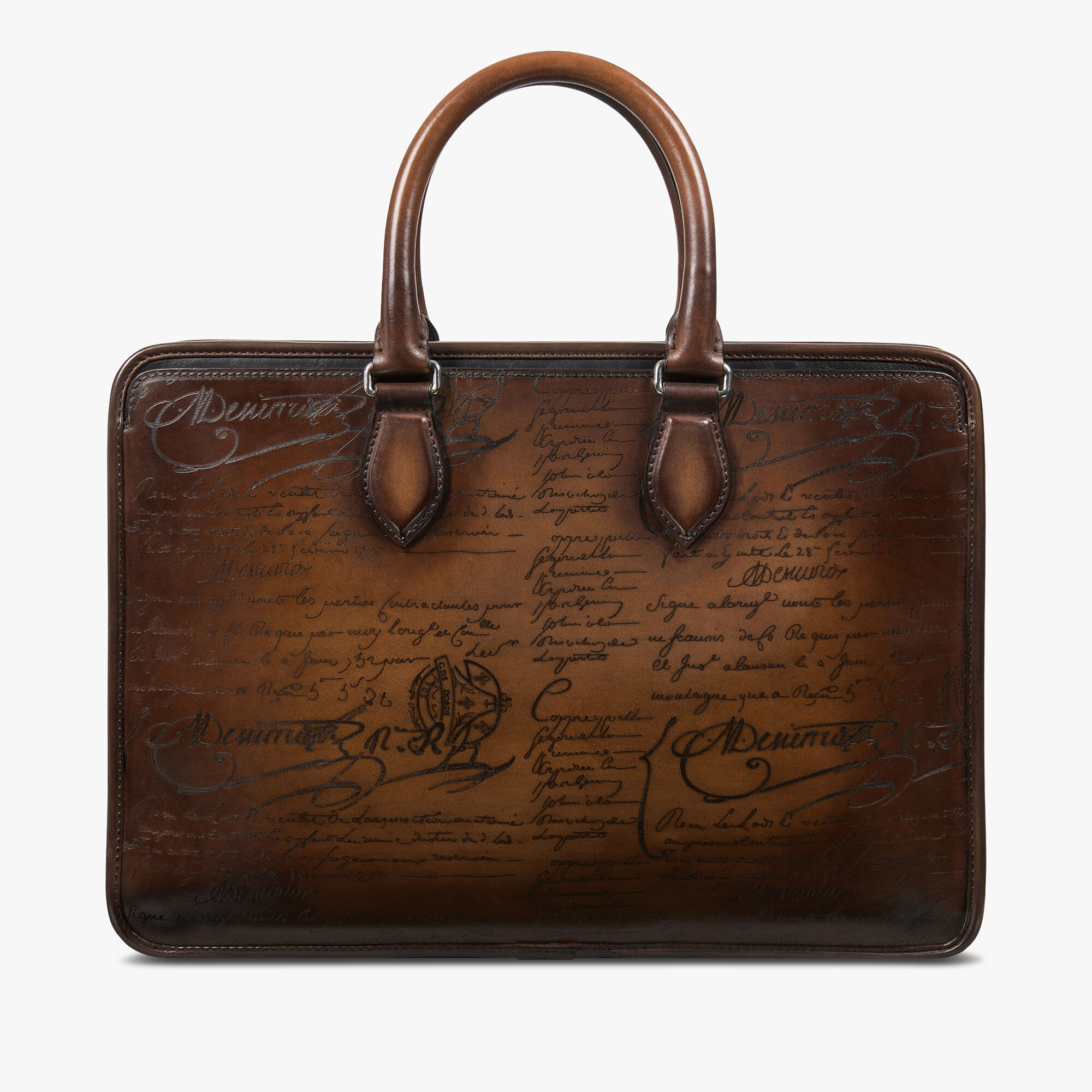 Cartable Un Jour Petit Modèle En Cuir Scritto