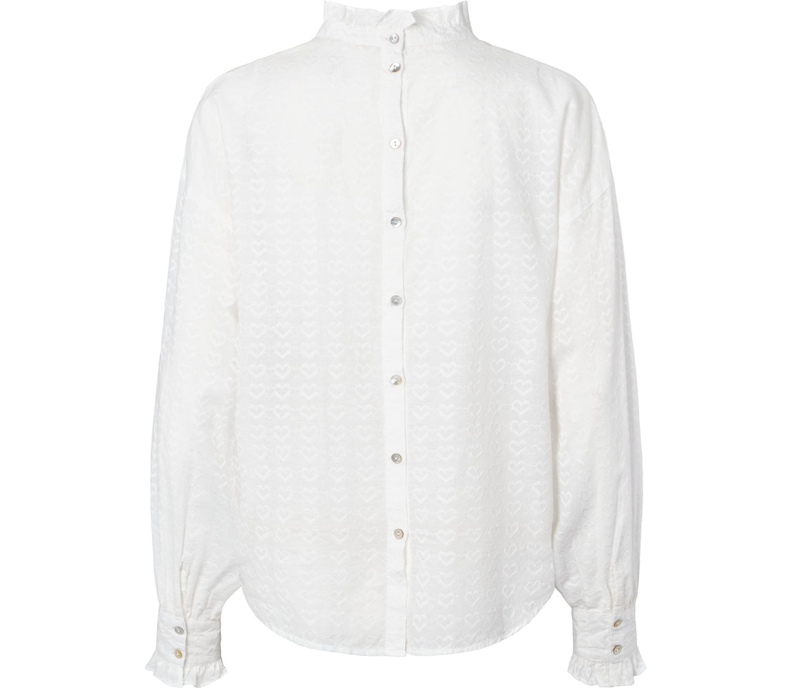 Tanika W, Bluse - White