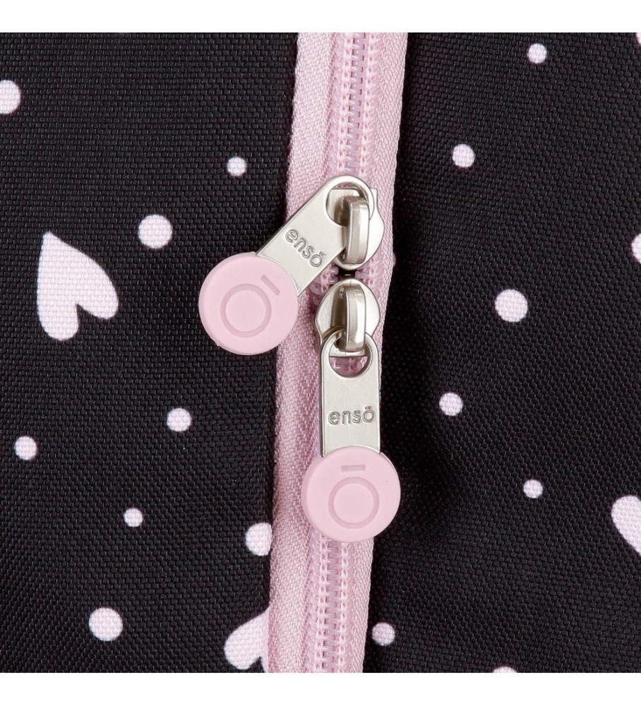 Mochila para Carrinho de Bebê Enso Love Vibes Adaptável Rosa