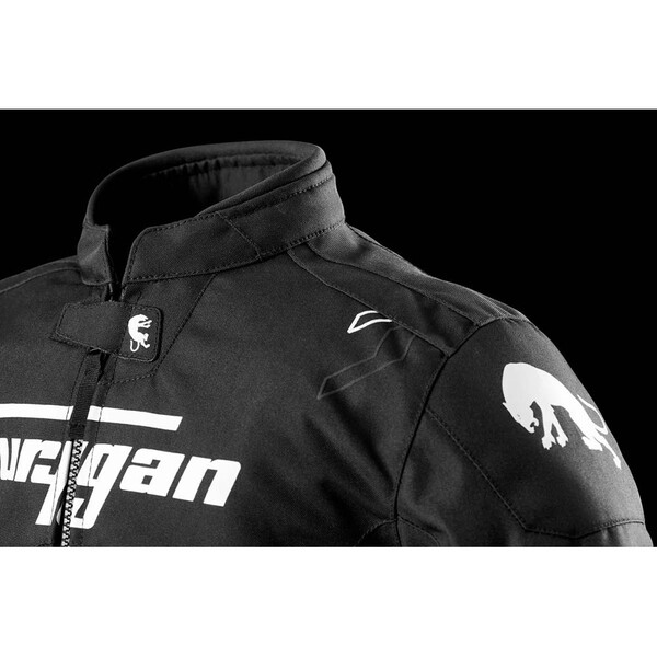 Furygan - Blouson enfant Neon Kid Noir / Blanc / Anthracite