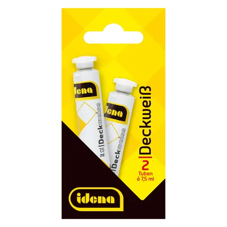 Idena Deckweiss 2 Tuben á 7,5ml