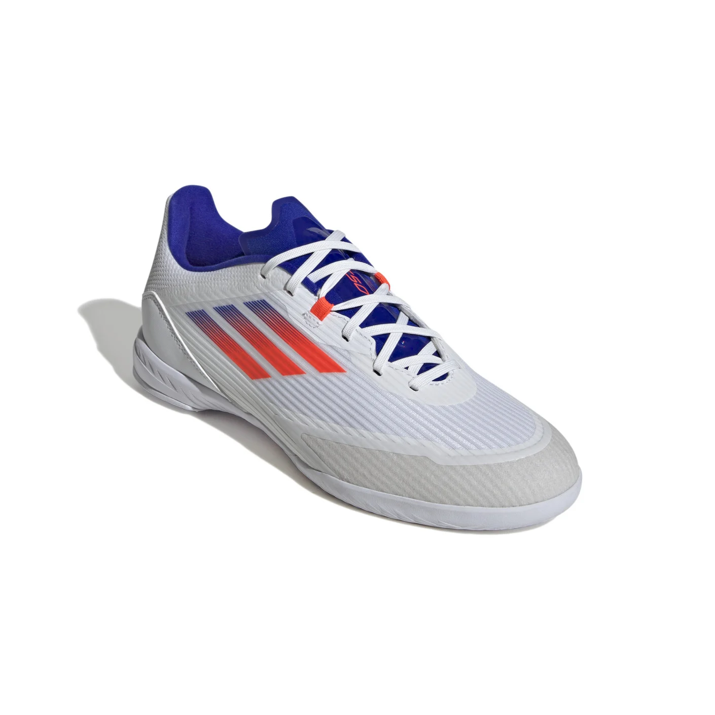 Adidas F50 League Zaalvoetbalschoenen (IN) Wit Rood Blauw