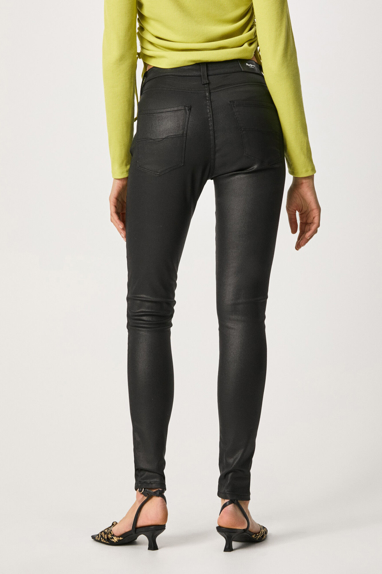 Calça jeans Regent Skinny Fit de cintura alta