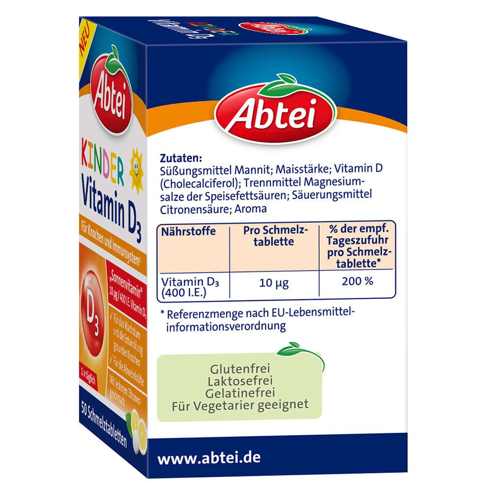Abtei KINDER Vitamin D3