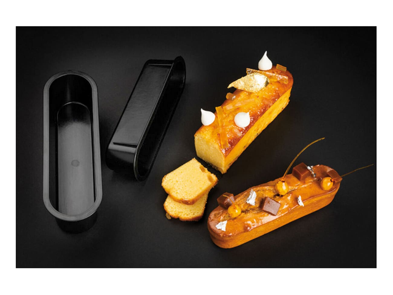 Moule à cake oblong - Exoglass® - 21 x 5,5 cm - Matfer