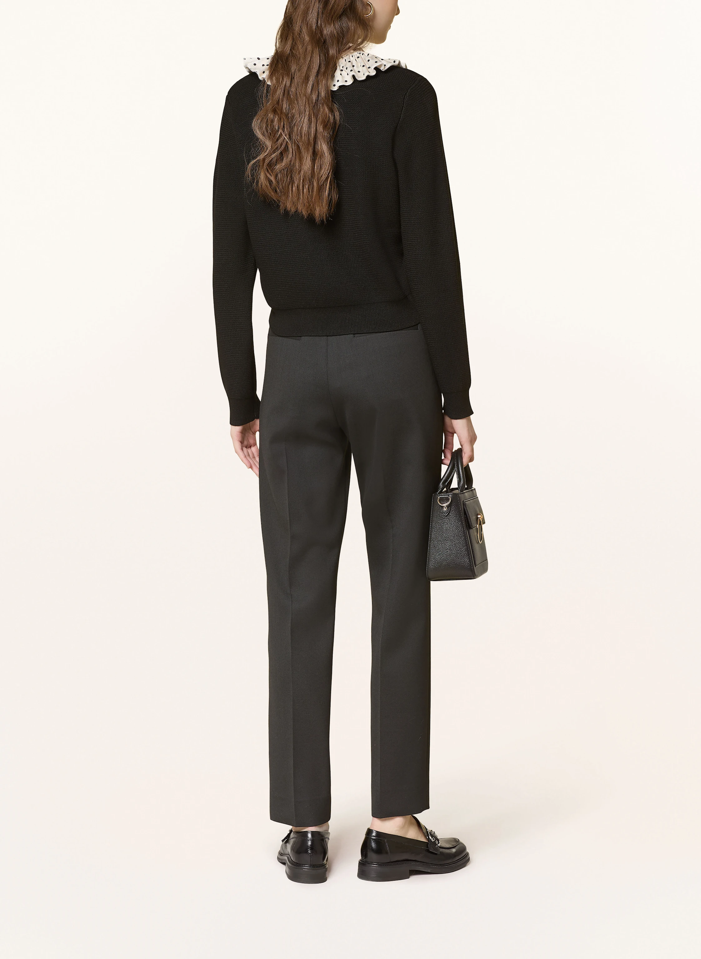 CLAUDIE PIERLOT Strickjacke mit abnehmbarem Kragen