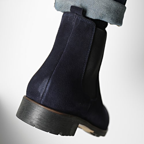 Chelsea Boots DR-82 Bleu Marine