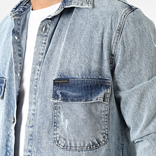 Surchemise Jean DHG-3710 Bleu Denim