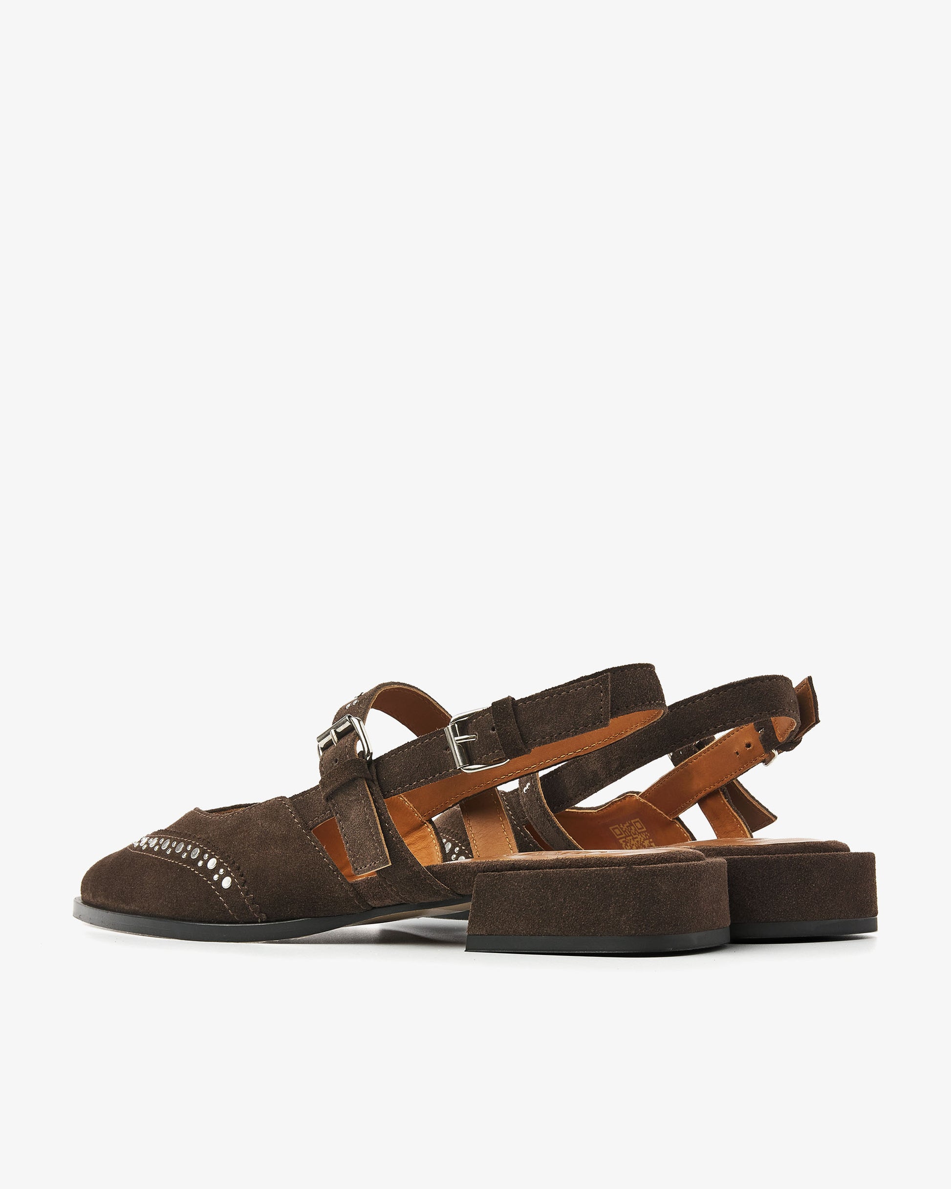 VIA VAI bruine slingbacks Jazz Yael