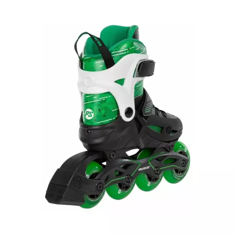 Roller en ligne junior ajustables POWERSLIDE Universe 4W Green
