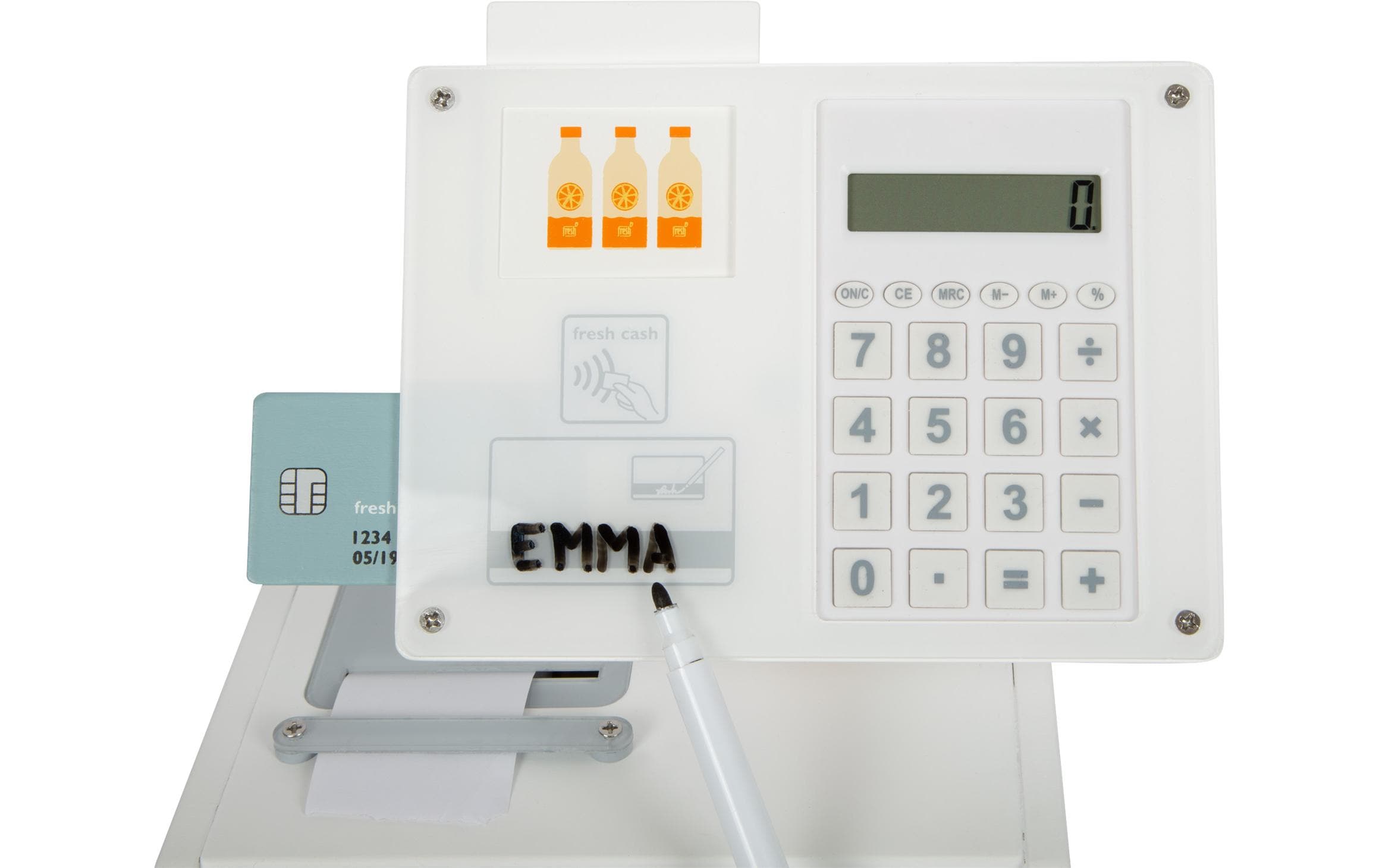 Kasse «fresh»Multifunktionales Zubehör für Kaufladen