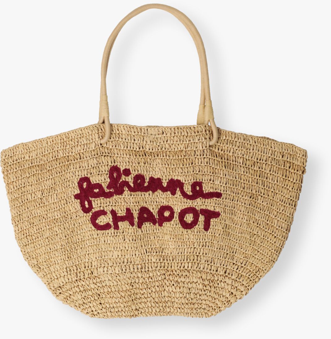 FABIENNE CHAPOT beige fabienne chapot shopper sammy straw bag