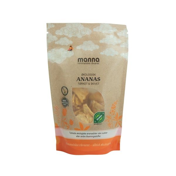 Manna Ananas Tørket & Skivet