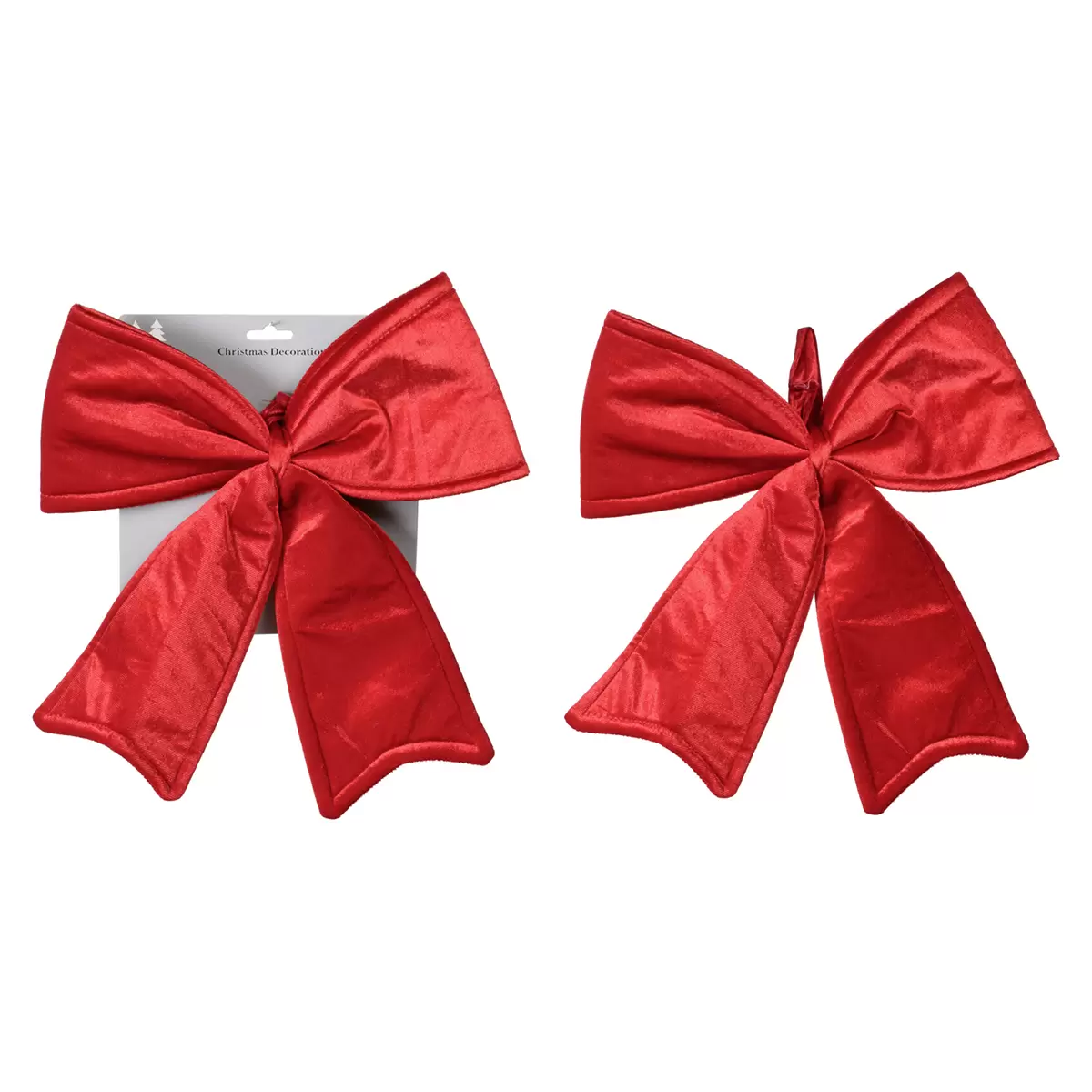Samt-Schleife XMAS Rot