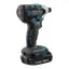 Slagdrill sett med oppbevaringsboks 6 deler 36/62 Nm/ 155 Nm 18 V