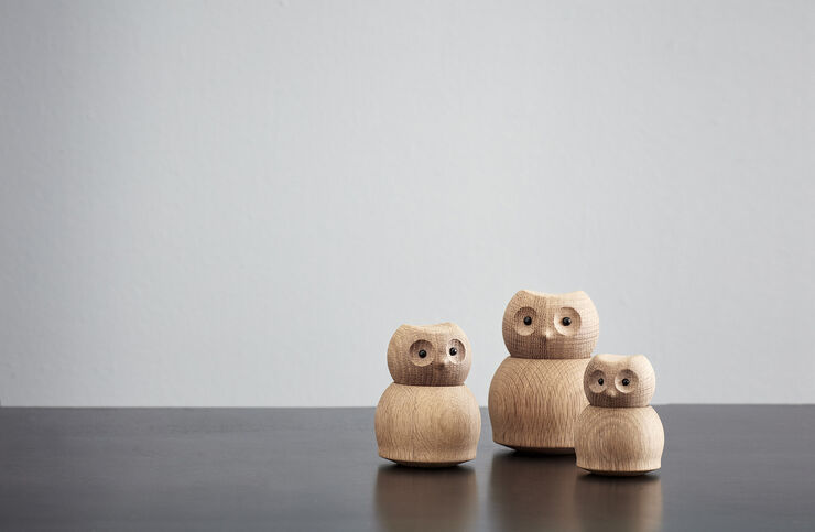 Andersen - Furniture Andersen Owl - large H11xØ8,4 cm Eg