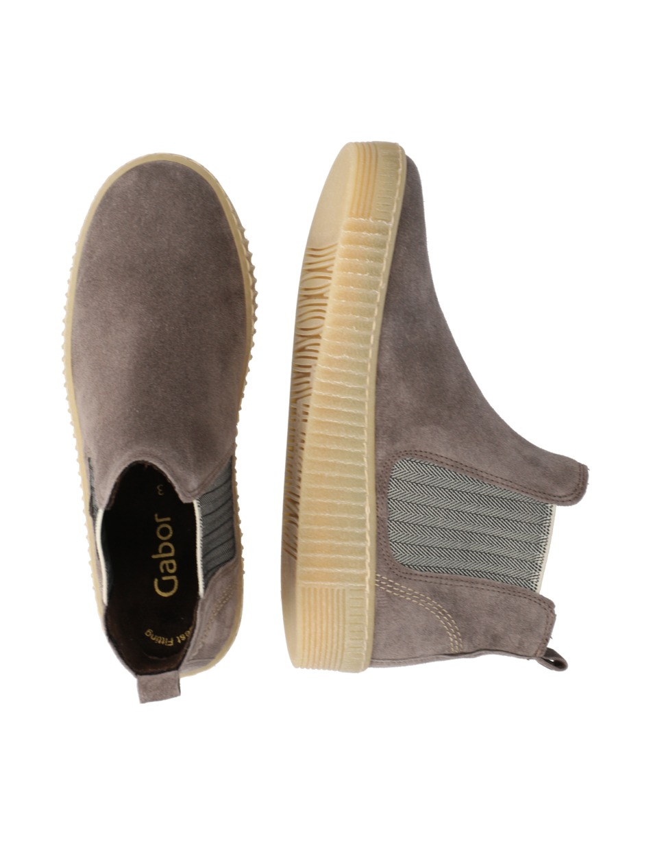 Veloursleder Boot