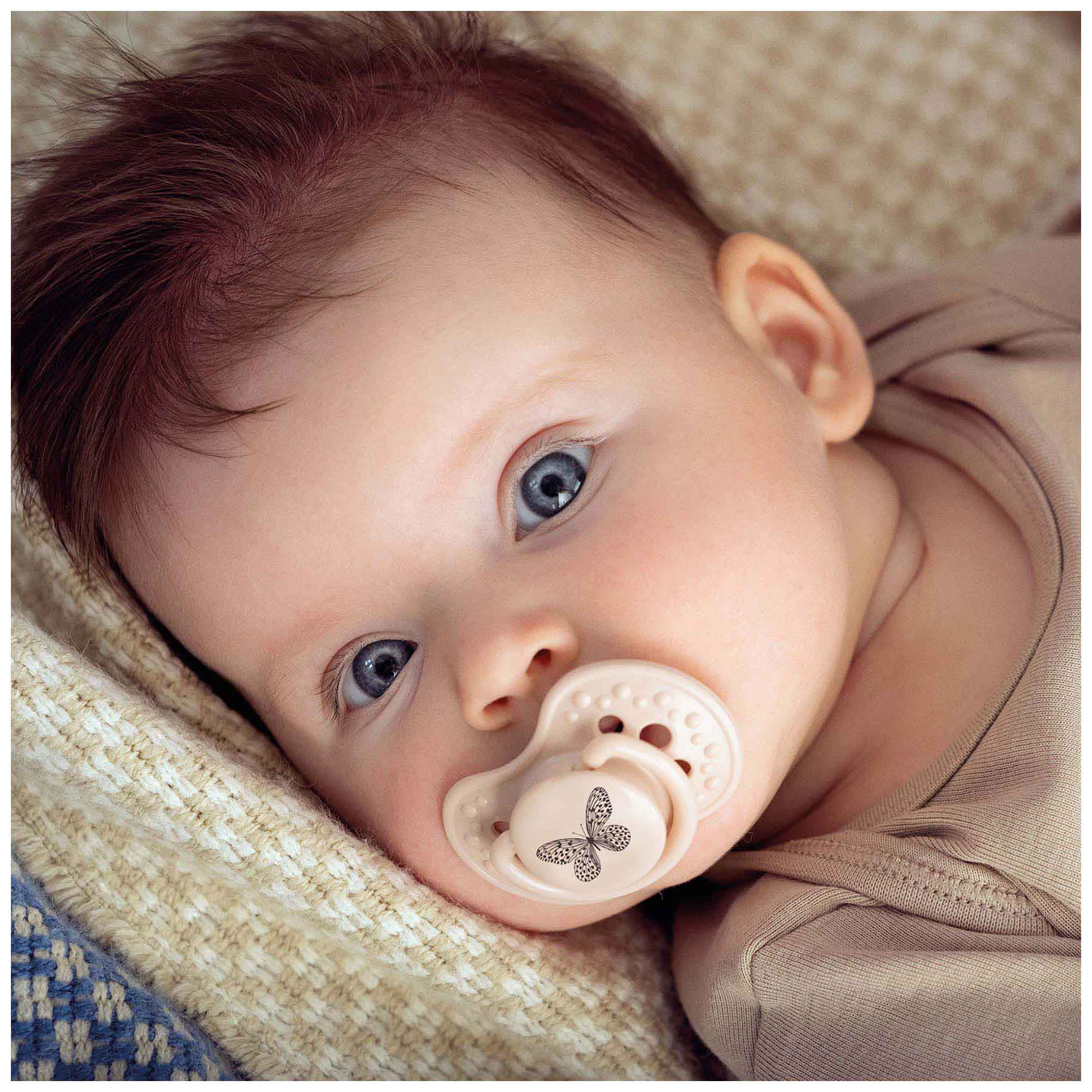 Difrax Lovi Fopspeen 6-18M Harmony beige