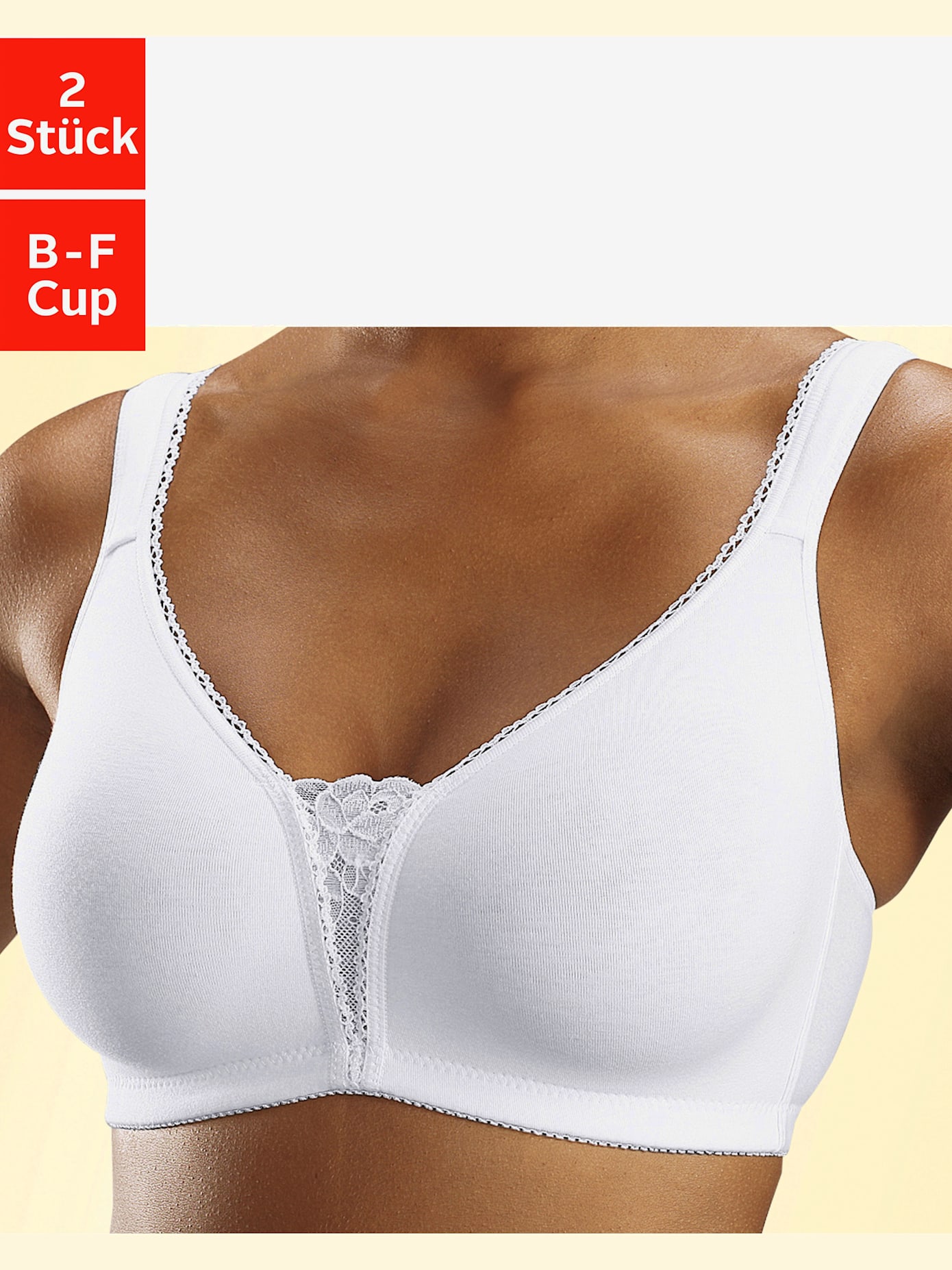 Soutien-gorge doux sans armatures, bonnets préformés sans couture