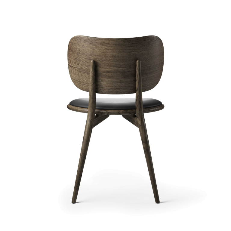 Mater Design The Dining Chair stoel naturel eiken, naturel leer