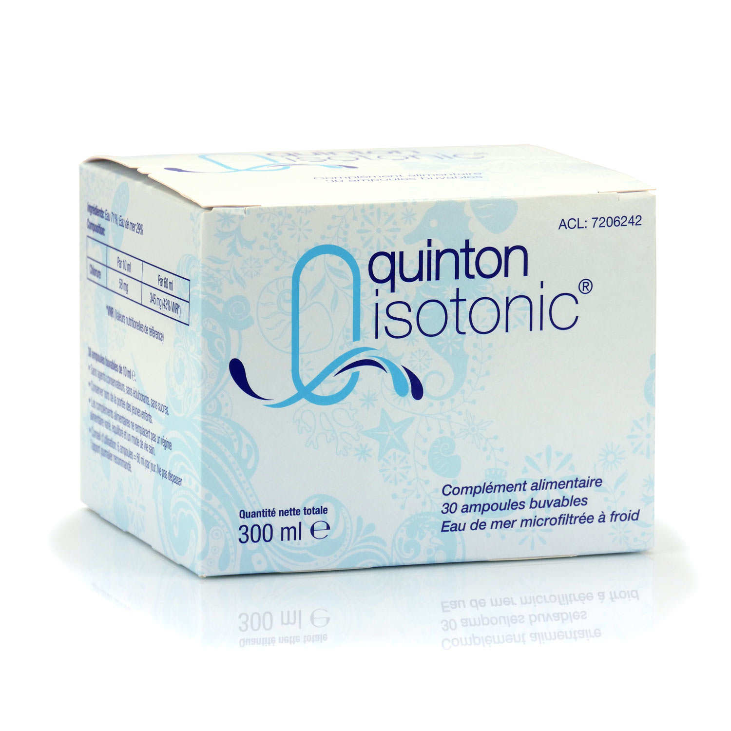Quinton Isotonic - 30 ampoules buvables - Quinton