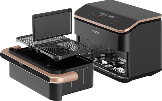 Cosori Dual Blaze TwinFry airfryer CAF-TF101S (sort)