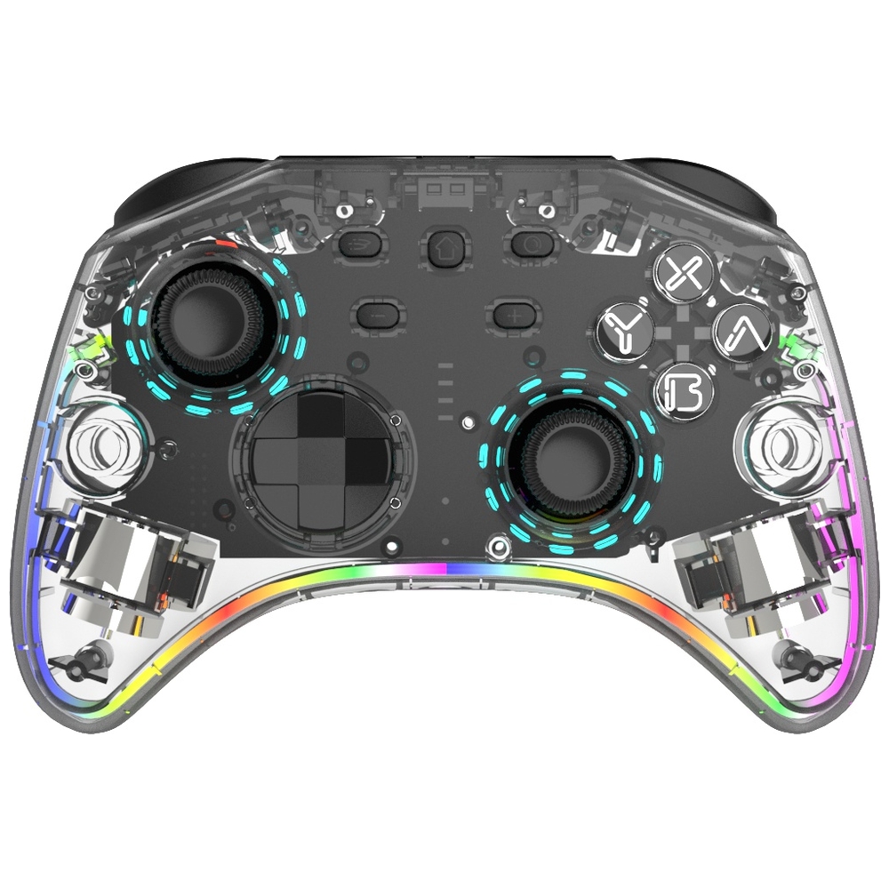 Meglaze Wireless Pro Pad für Nintendo Switch/PC – Transparent