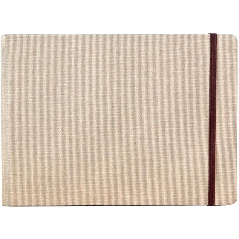 Goldline Voyage carnet toilé 30F A5 180g - Naturel