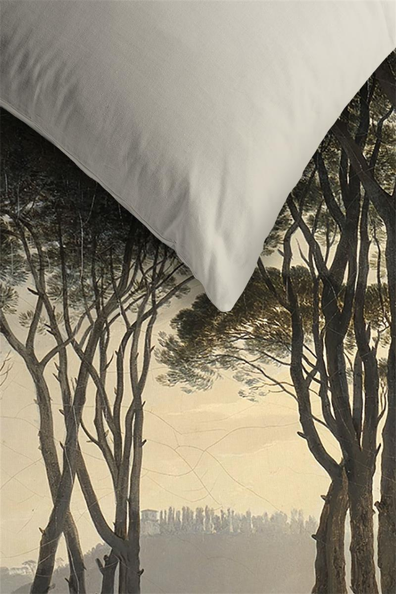 Bettwäsche NATURE Satin 135x200 cm, mit 1 Kissen
