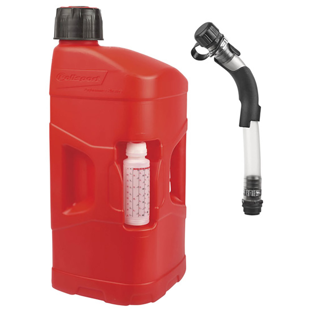 polisport - Bidon ProOctane avec tuyau Rouge