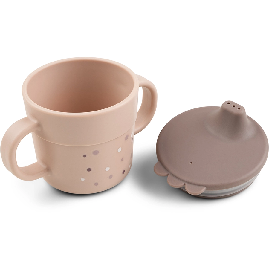 Done by Deer™ Trinklernbecher Foodie Happy dots Rosa