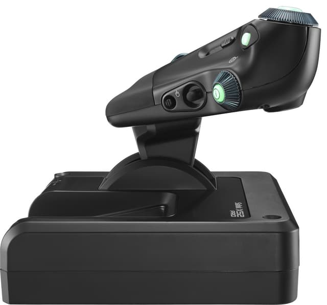Logitech G Saitek X52 Pro kontrolsystem til flyvning