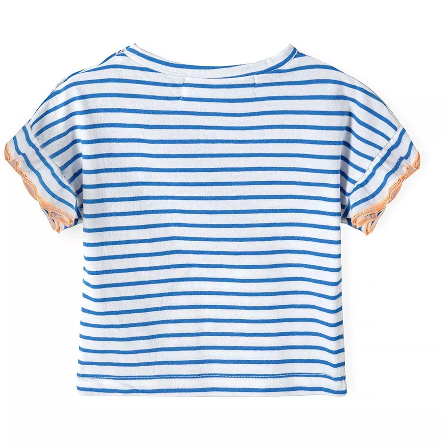 MINOTI T-Shirt und Leggings im Set WeißHellblau