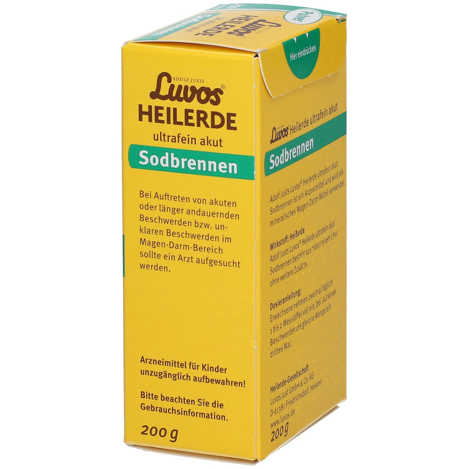 Luvos® Heilerde ultrafein akut Sodbrennen