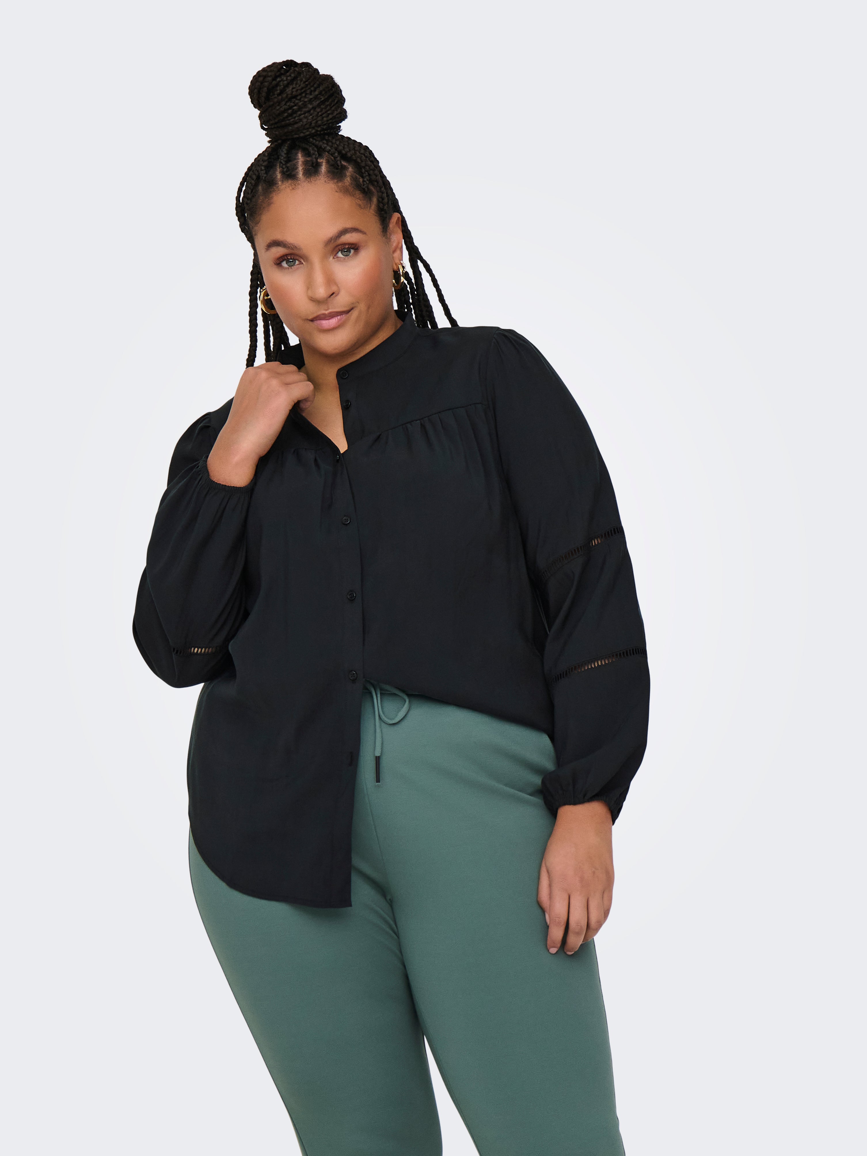 CARSCARLETTO Hemd Black