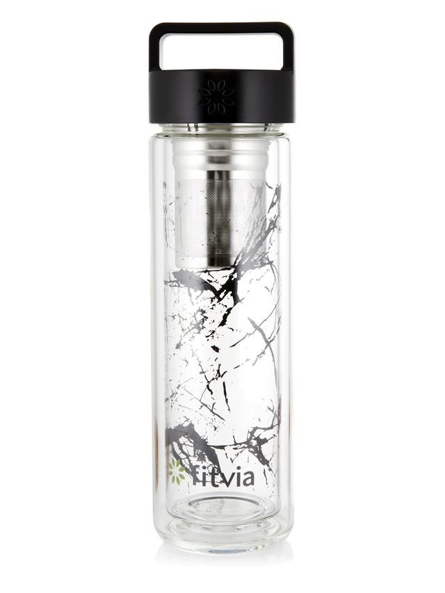 Thermoflasche Black Marble