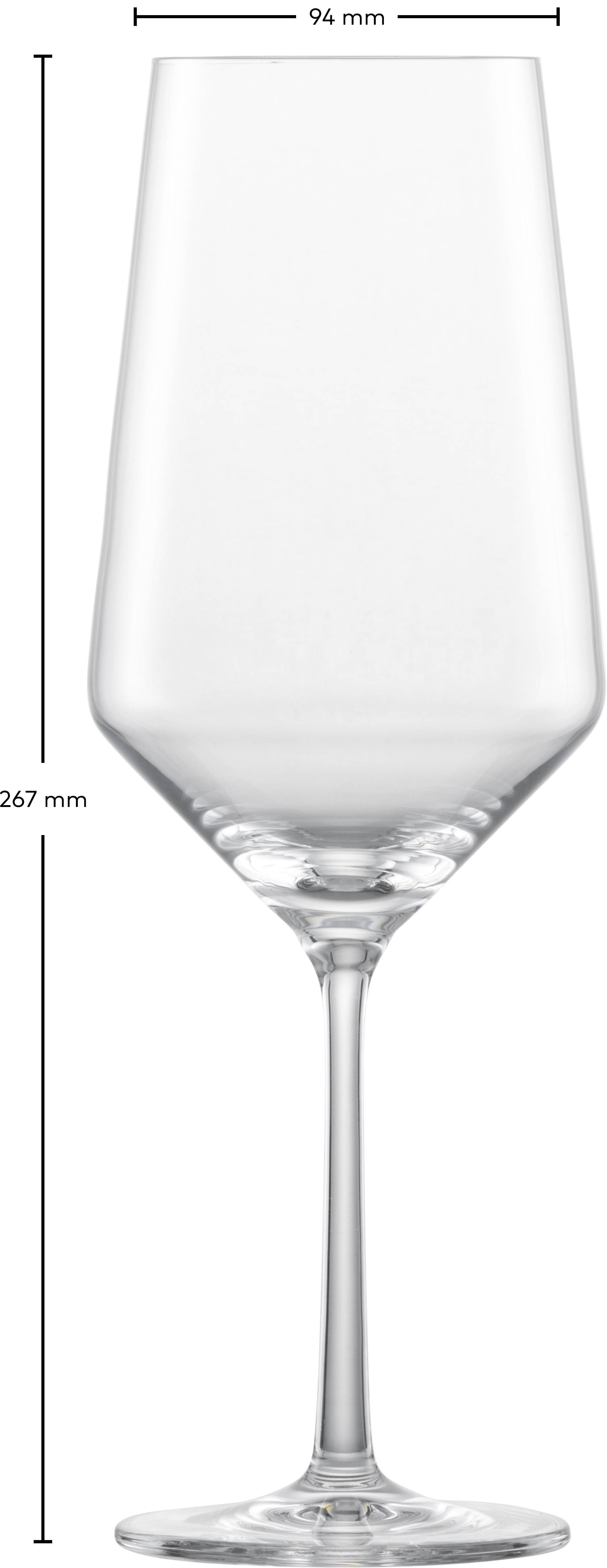 Schott Zwiesel Zwiesel Glas Bordeauxglazen Pure - 680 ml - 2 stuks