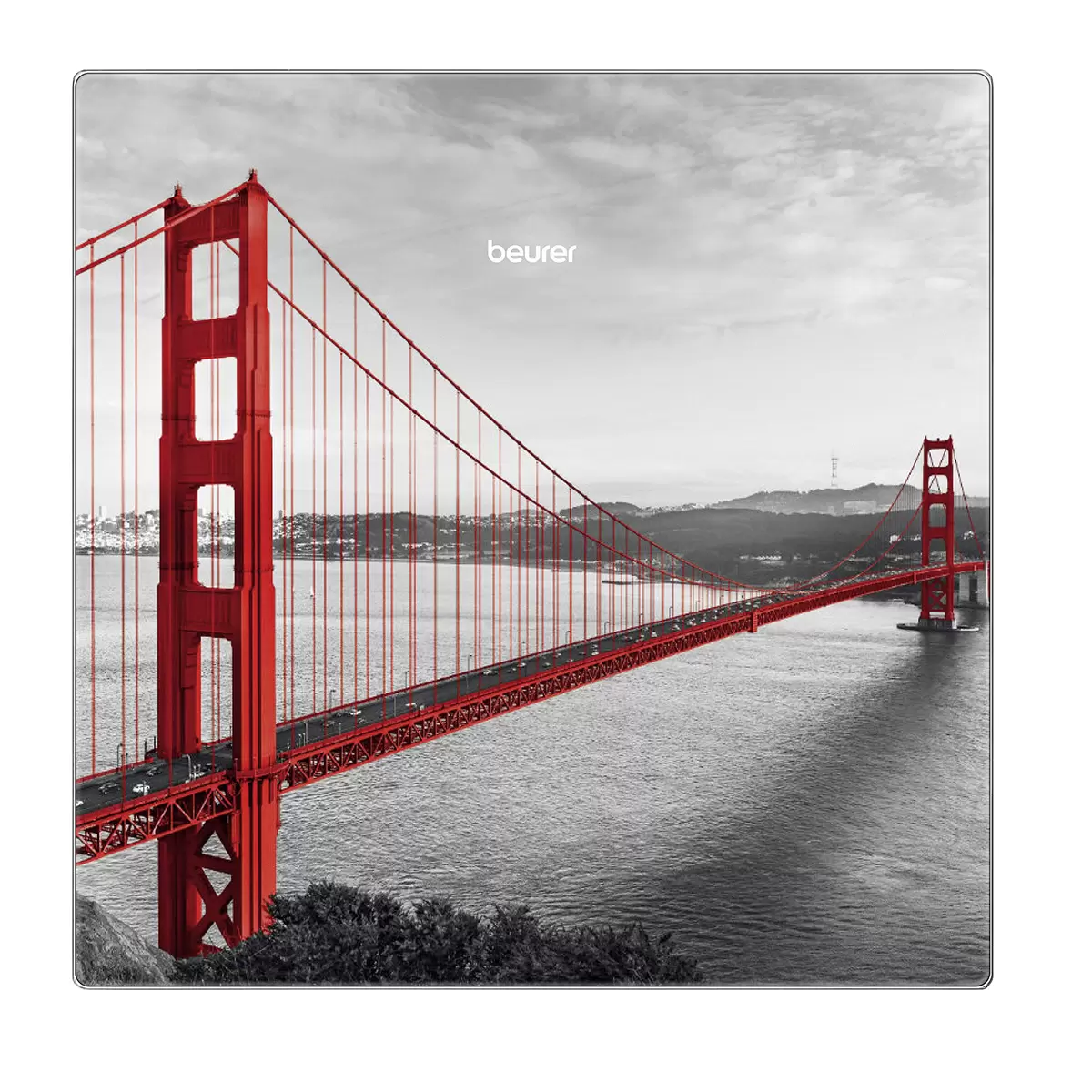 Glaswaage beurer GS 215 San Francisco Bunt